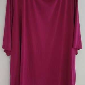 Susan Graver Essentials Fuchsia Top